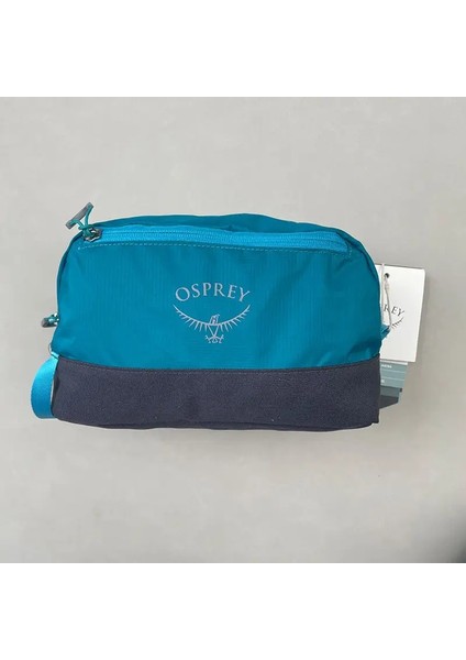 Su Geçirmez, Büyük Kapasiteli, Hafif ve Organize Edilmesi Kolay Osprey Tuvalet Çantası, Yürüyüş Çantası, Makyaj Çantası, Katlanabilir Depolama Torbası Renk: Mavi (Yurt Dışından)