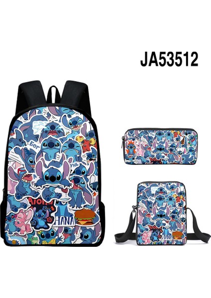 Dikişli Okul Çantası Çapraz Askılı Kalem Çantası (Yurt Dışından)