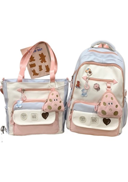 Okul Çantası Ortaokul Lise Öğrencileri Büyük Kapasiteli Lise Öğrencileri Çantası Üniversite Öğrencileri Omuz Çantası (Yurt Dışından)