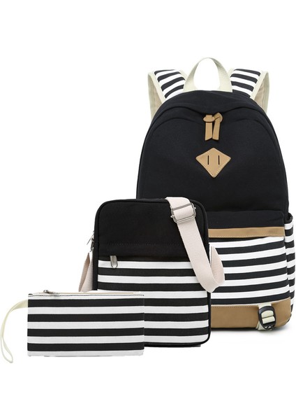 Günlük Omuz Çantası Üç Set Ortaokul ve Lise Öğrencileri Okul Çantası (Yurt Dışından)