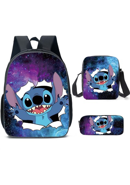 Dikişli Okul Çantası Çapraz Askılı Kalem Çantası (Yurt Dışından)