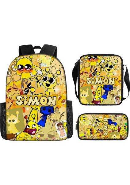 8-14 Yaş Ilkokul Öğrencileri Çocuk Omuz Çantası Ritim Kutusu Sprunki Okul Çantası Sezon Açılışı (Yurt Dışından)