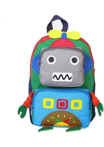 Çocuk Çantaları Çizgi Film Robot Çocuk Sırt Çantası Mochila Infantil Ortopedik Sırt Çantaları Okul Çantası Çocuk Okul Çantaları Plecak Rugzolor: Lu Se (Yurt Dışından)
