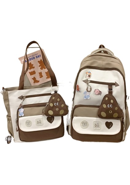 Okul Çantası Ortaokul Lise Öğrencileri Büyük Kapasiteli Lise Öğrencileri Çantası Üniversite Öğrencileri Omuz Çantası (Yurt Dışından)