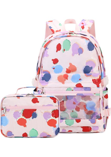 Omuz Çantası Iki Set Seyahat Çantası Ortaokul ve Lise Öğrencileri Okul Çantası Açık Baskı Su Geçirmez (Yurt Dışından)