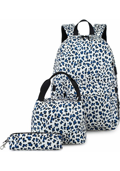 Omuz Çantası Üç Set Kız Ortaokul ve Lise Öğrencileri Okul Çantası (Yurt Dışından)