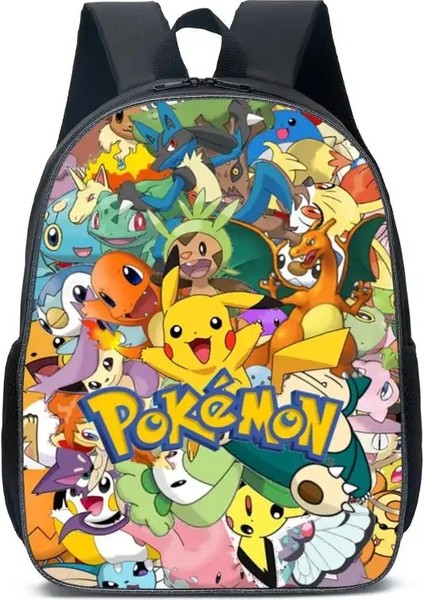 Pikachu Ilköğretim ve Ortaokul Öğrencileri Için Okul Çantası Çocuk Sırt Çantası Sırt Çantaları Bagaj Çantaları Renk: 6 (Yurt Dışından)