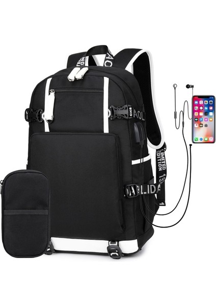 Omuz Çantası Moda Eğlence Ortaokul ve Lise Öğrencileri Okul Çantası (Yurt Dışından)