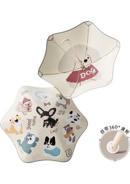 Rulo Çift Güvenlik Yuvarlatılmış Köşe Düz Çubuk Uzun Saplı Şemsiye Vinil Şemsiye Güneşlik Yağmur Şemsiyesi Anaokulu Çocuk Şemsiyesi (Yurt Dışından)