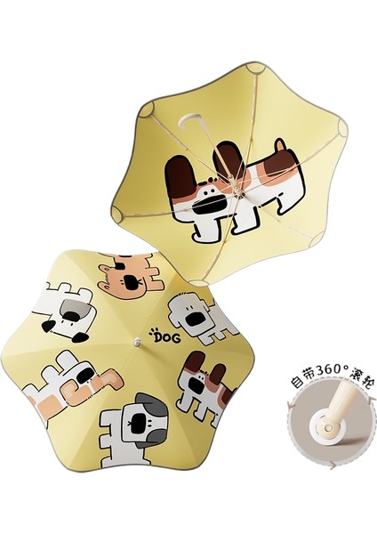 Rulo Çift Güvenlik Yuvarlatılmış Köşe Düz Çubuk Uzun Saplı Şemsiye Vinil Şemsiye Güneşlik Yağmur Şemsiyesi Anaokulu Çocuk Şemsiyesi (Yurt Dışından)