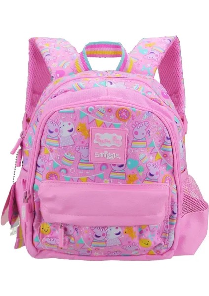 Avustralya Smiggle Orijinal Çocuk Okul Çantası Bebek Omuz Omuz Sırt Çantası Kızlar Sevimli Peppe Kawaii1-4 Yaşında 11 Inçlik: Peppa Pig (Yurt Dışından)