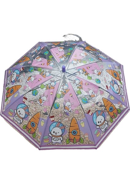 Şeffaf Çocuk Şemsiyesi (Yurt Dışından)