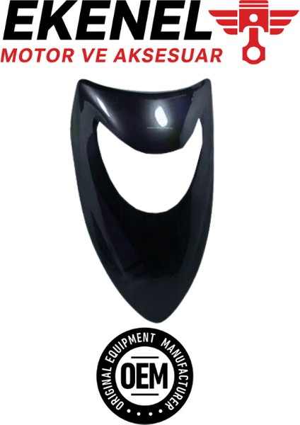 Honda Fizy 125 Far Çerçeve Füme | Oem Uyumlu Ön Far Paneli