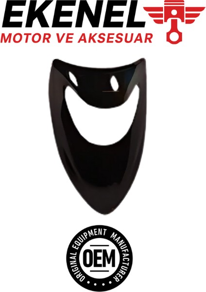 Honda Fizy 125 Far Çerçeve Siyah | Oem Uyumlu Ön Far Paneli