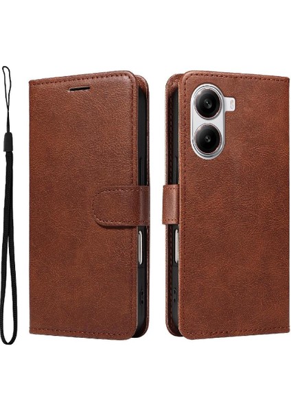 Xiaomi Poco X7 Pro 5g Iş Cüzdan Telefon Kılıfı Için Flip Case ile Yüksek (Yurt Dışından)