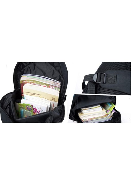 Içten Dışa Öğrenci Sırt Çantası/omuz Çantası/kalem Kutusu Üç Parçalı Set (Yurt Dışından) fiyatları