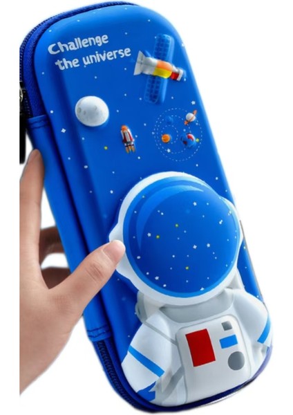 Mavi Okul Çantası, Astronot Çocuk Okul Çantası Omuz Çantası + Kalem Kutusu + 500ML Mavi Termal Kupa (Yurt Dışından) modelleri
