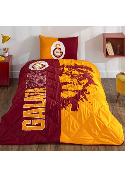 Lisanslı Gs Şanlı Aslan Yorgan Seti Tek