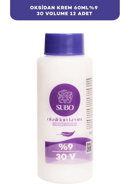 Oksidan Krem %9 30 Volume 12x60 ml