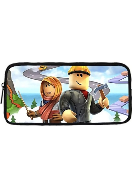 Çocuk Okulu Oyunu R-Robloxs Backpack, Öğle Yemeği Çantaları, Kalem Çantaları, Erkekler Için Okul Çantaları En Iyi Hediye Color: BD-46H24A8 (Yurt Dışından)