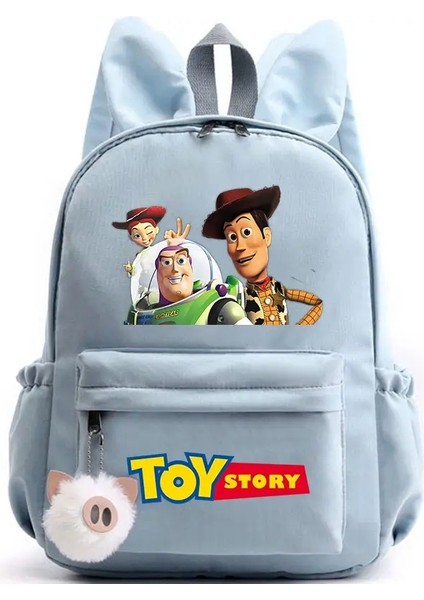 Toy Story Woody Buzz Lightyear Sırt Çantası Kızlar Erkekler Erkek Çocuklar Rucksack Sıradan Okul Çantaları Seyahat Sırt Çantaları Mochila Renk: 002 (Yurt Dışından)