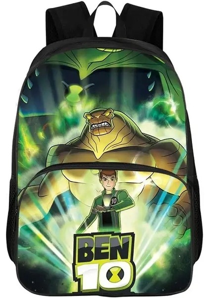 Suya Dalı Ben 10 Grafik Sırt Çantası Erkek Kızlar Okula Dönüş Kitap Çantası, Çocuklar Gündelik Day Renk Renk: 6 (Yurt Dışından)