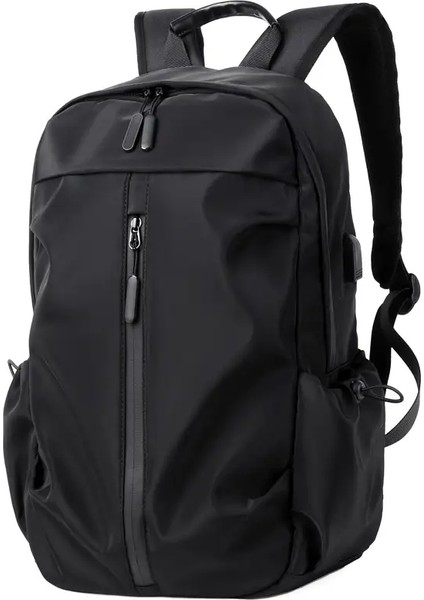 Sıradan Sırt Çantası Erkekler Seyahat Trendy Kolej Öğrenci Okul Çantası Moda Kore Sürümü Seyahat Bagcolor: Siyah (Yurt Dışından)