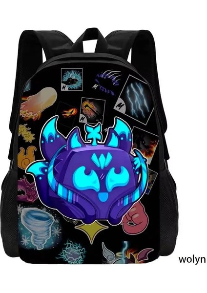 Blox Anime Meyveleri Erkek Kızlar Için Okul Çantaları Mochila Karikatür Çocuklar Sırt Çantası Anime Oyun Çantaları Işık Weght ve Dağırlı Renk: XHOO1-SB-193-A2 (Yurt Dışından)