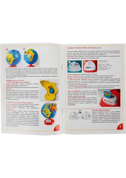 Nessiworld Eğitici Dünya Konuşan Elektronik Oyun Seti