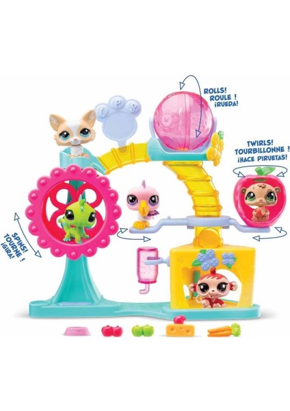 5196 Littlest Pet Shop Minişler Eğlence Fabrikası Oyun Seti S1 -Sunman modelleri