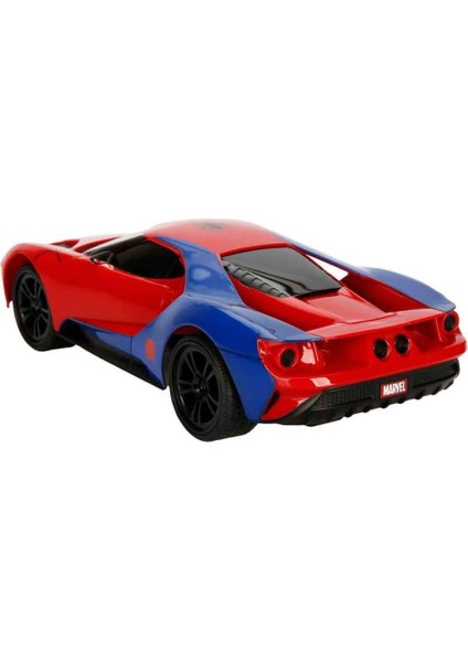 7038 1:16 Marvel Spiderman 2017 Ford Gt USB Şarjlı Uzaktan Kumandalı Araba indirimleri