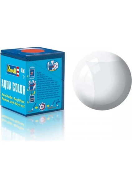 Nessiworld Aqua Color Clear - Gloss Boya- 18 ml