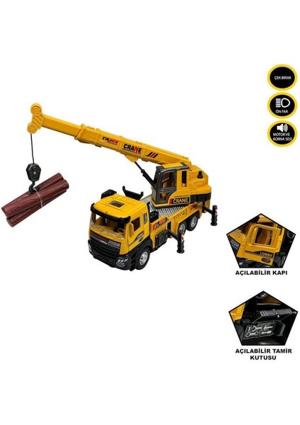 NessiWorld XX992-02ABÇekBırakIşıklıveSesliKuleVinç1:28-VardemOyuncak fırsatları