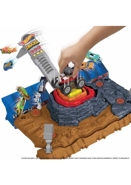 Nessiworld Hot Wheels Monster Trucks Muhteşem Çarpışma Arenası Oyun Seti HNB96 indirimleri