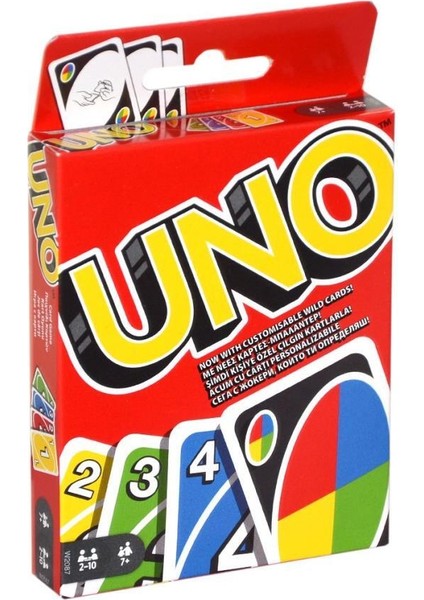 Nessiworld W2087 Uno Kartlar / +7 Yaş