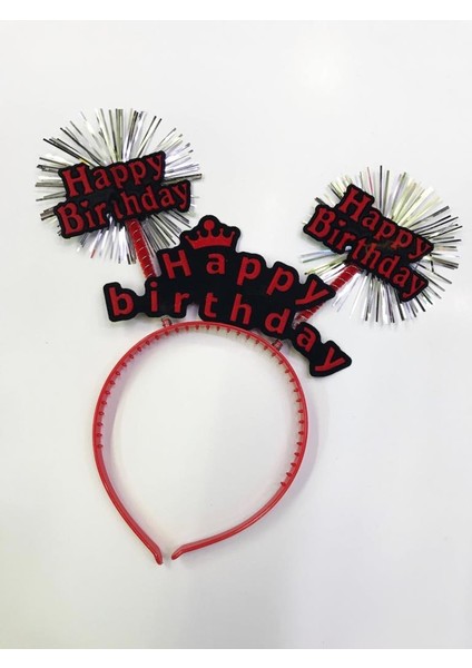 Nessiworld Happy Birthday Neon Renk Doğum Günü Tacı 12 Adet modelleri