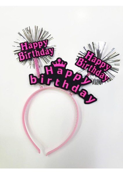 Nessiworld Happy Birthday Neon Renk Doğum Günü Tacı 12 Adet indirimleri