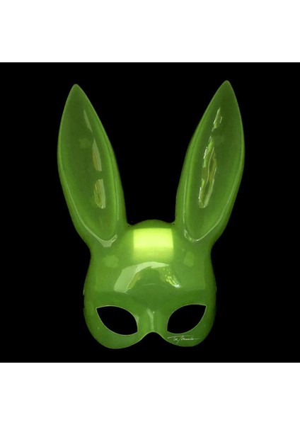 NessiWorld Karanlıkta Yanan Glow Floresan Tavşan Maskesi 32x22 cm