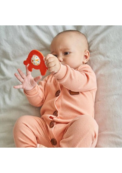Nessiworld 30862 Let's Be Child - Sevimli Kaplumbağa Diş Kaşıyıcı Çıngırak fırsatları