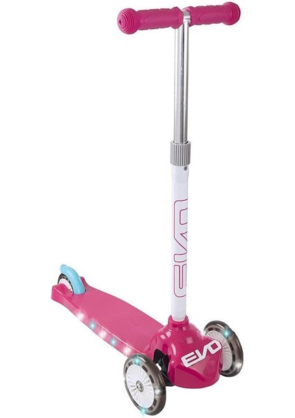Evo Işıklı Move N Groove Pembe Üç Tekerlekli Scooter fiyatları