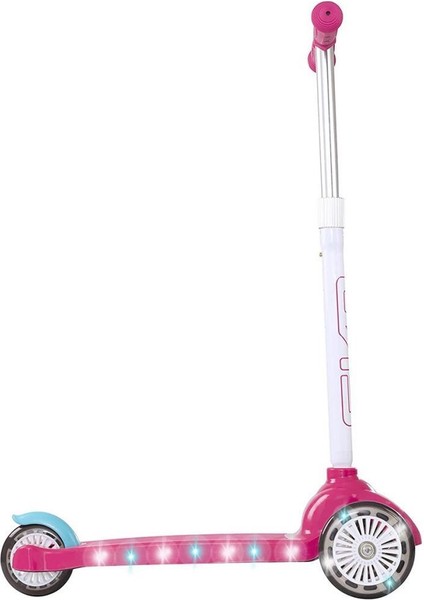 Evo Işıklı Move N Groove Pembe Üç Tekerlekli Scooter modelleri