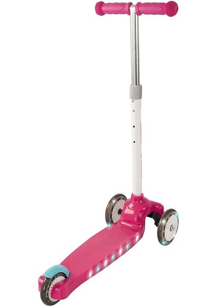 Evo Işıklı Move N Groove Pembe Üç Tekerlekli Scooter fırsatları