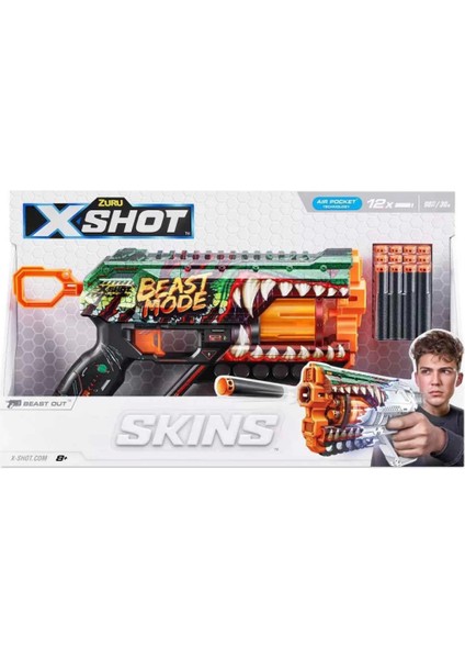 Nessiworld X-Shot Skins Griefer Dart Fırlatıcı 12 Dartlı indirimleri