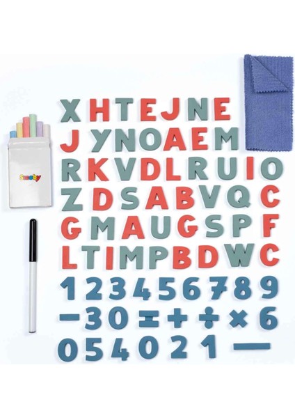 Nessiworld Smoby Metal Ayaklı Çift Taraflı Manyetik Yazı TAHTASI 7600410207 fırsatları