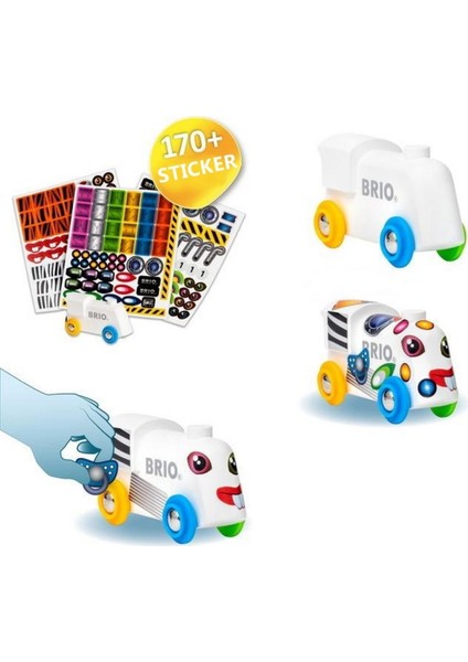 Nessiworld Brio Sticker Yapıştırmalı Tren 33979