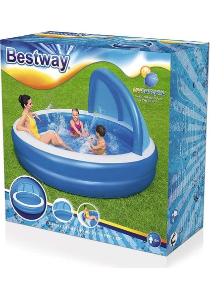 KTYRA52 Nessiworld Bestway Güneşlikli Şişme Havuz 54337 indirimleri