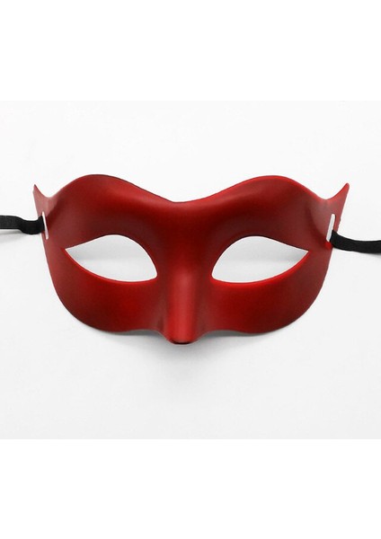 Nessiworld Kırmızı Renk Masquerade Kostüm Partisi Venedik Balo Maskesi