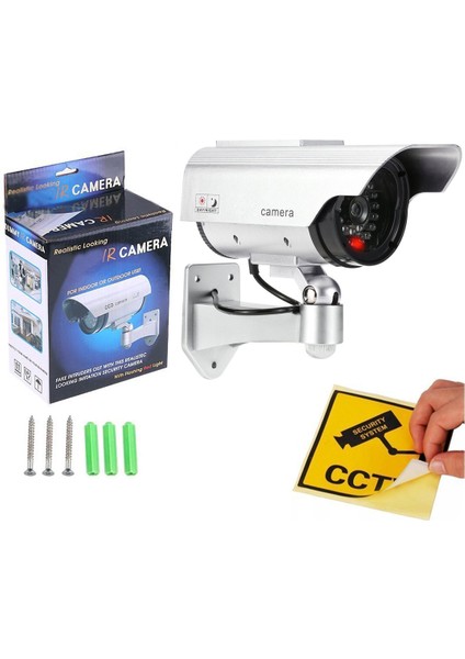 Kırmızı Ledli Bullet Maket Kamera (4401)