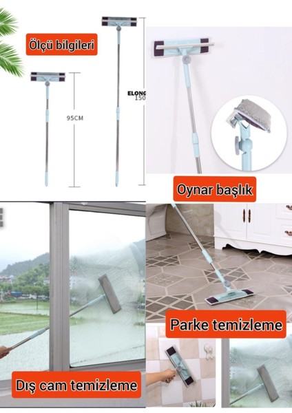 Sihirli Cam Temizleme Yedek Bezli, Pratik ve Hızlı Temizlik Için Ideal fiyatları