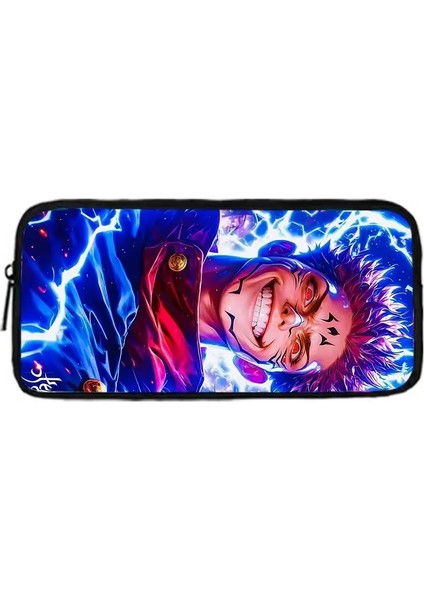 3 Adet Set Jujutsu Kaisen Satoru Gojo Çocuk Okulu Sırt Çantası Omuz Çantası Kalem Çantaları Erkek Kızlar Için Okul Çantaları En Iyi Hediye Rengi: XHOO1-BD-016-A6 (Yurt Dışından)